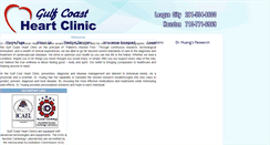 Desktop Screenshot of gulfcoastheartclinic.com